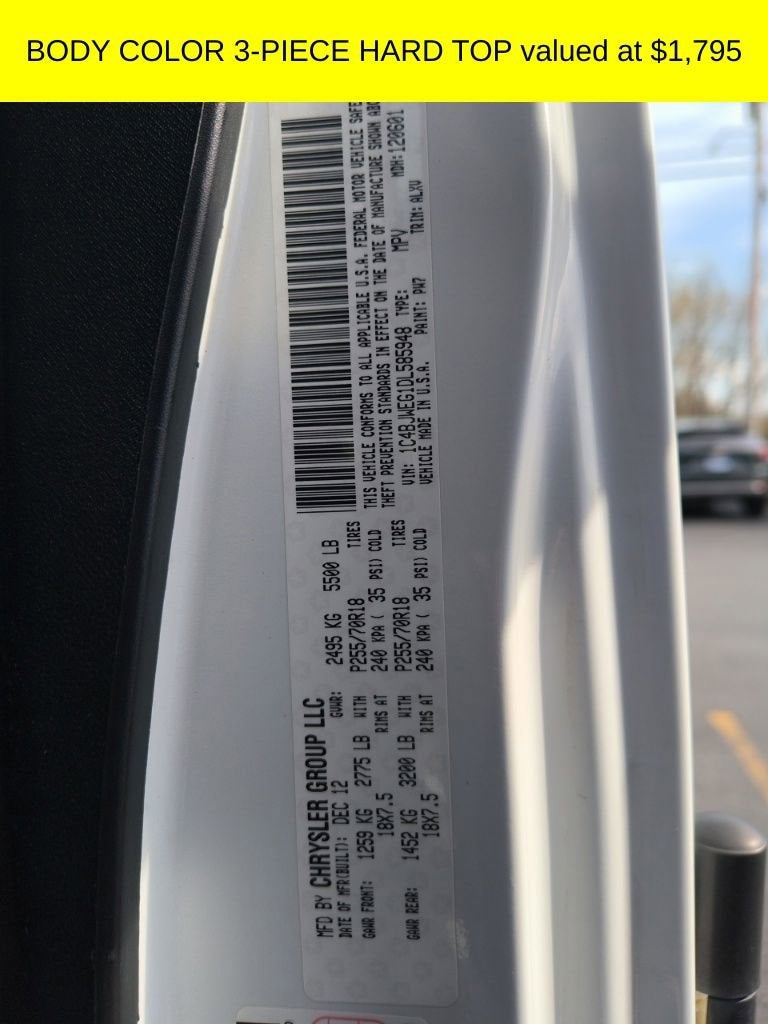 2013 Jeep Wrangler Unlimited Sahara