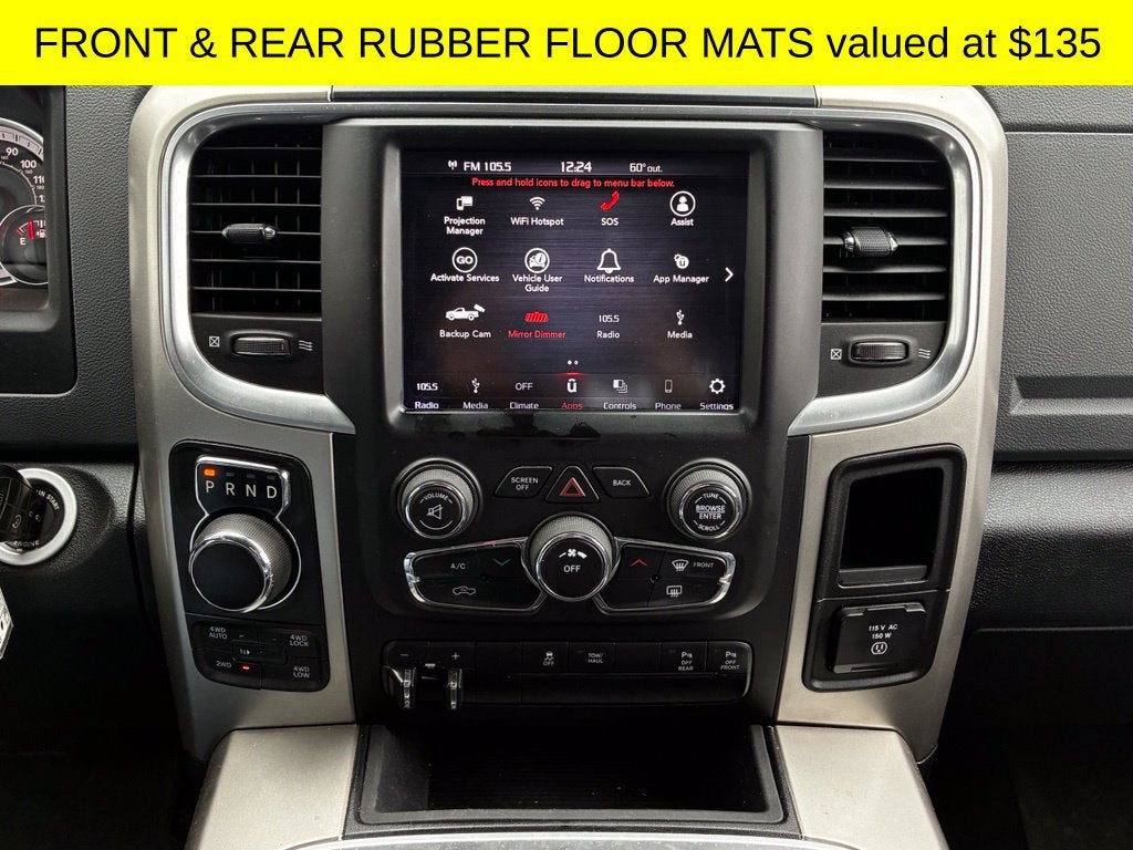 2018 RAM 1500 Big Horn Quad Cab 4x4 6'4" Box
