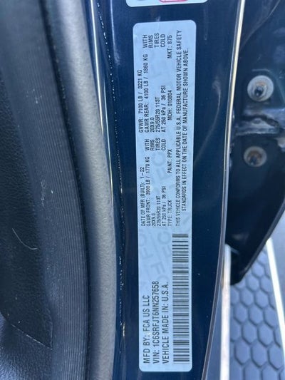 2022 RAM 1500 Laramie