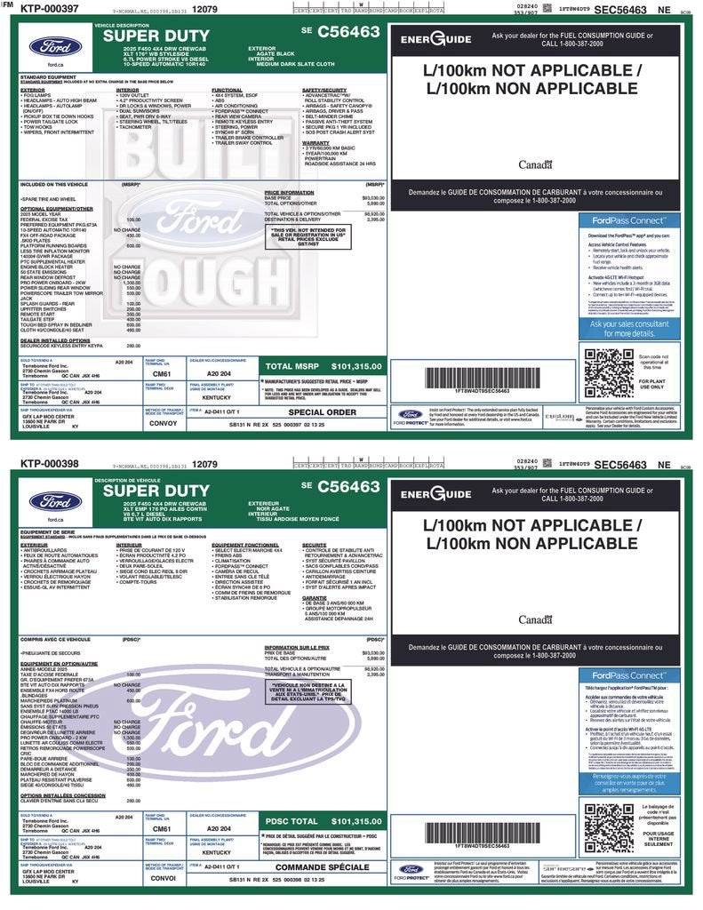 2025 Ford Super Duty F-450 DRW XL
