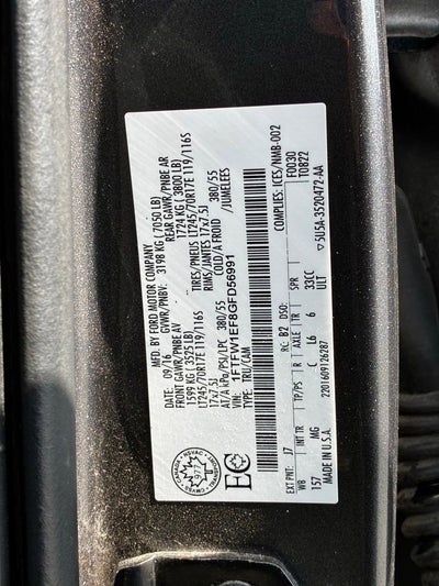 2016 Ford F-150 XLT