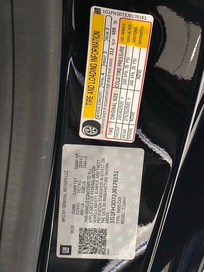 2018 Chevrolet Camaro 2SS