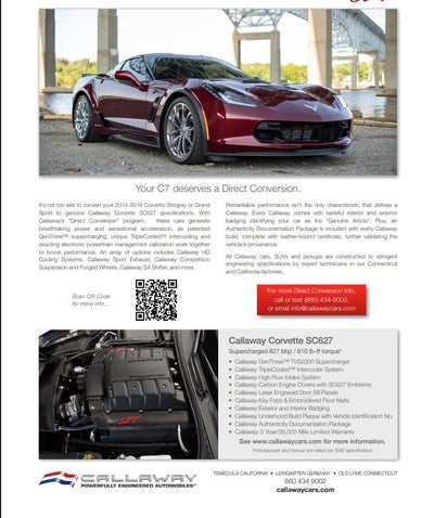 2019 Chevrolet Corvette Stingray 1LT