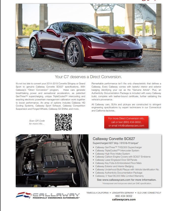 2019 Chevrolet Corvette Stingray 1LT