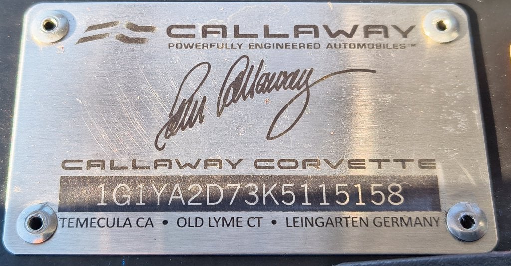 2019 Chevrolet Corvette Stingray 1LT