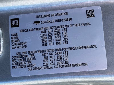 2025 Chevrolet Silverado 2500 HD WT