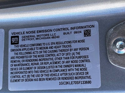 2025 Chevrolet Silverado 2500 HD WT
