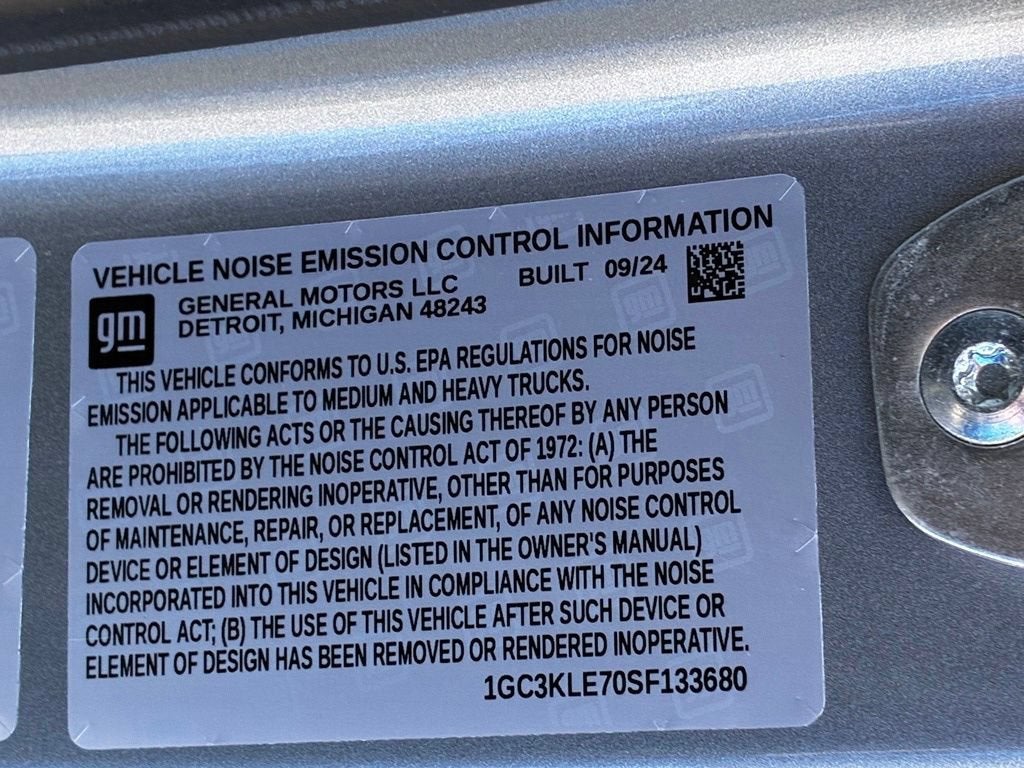 2025 Chevrolet Silverado 2500 HD WT