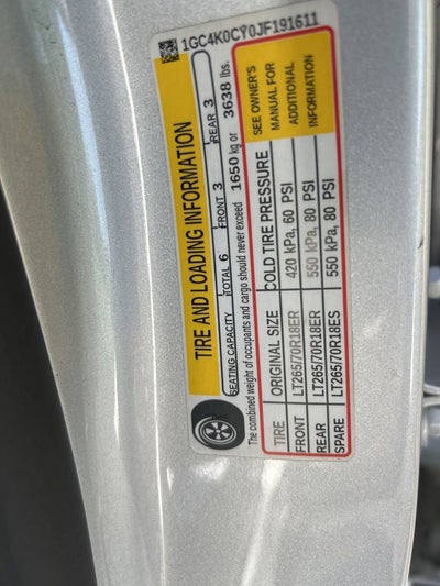 2018 Chevrolet Silverado 3500 HD LTZ