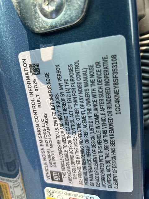 2025 Chevrolet Silverado 2500 HD LT