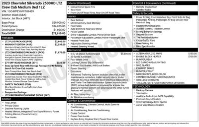 2023 Chevrolet Silverado 2500 HD LTZ