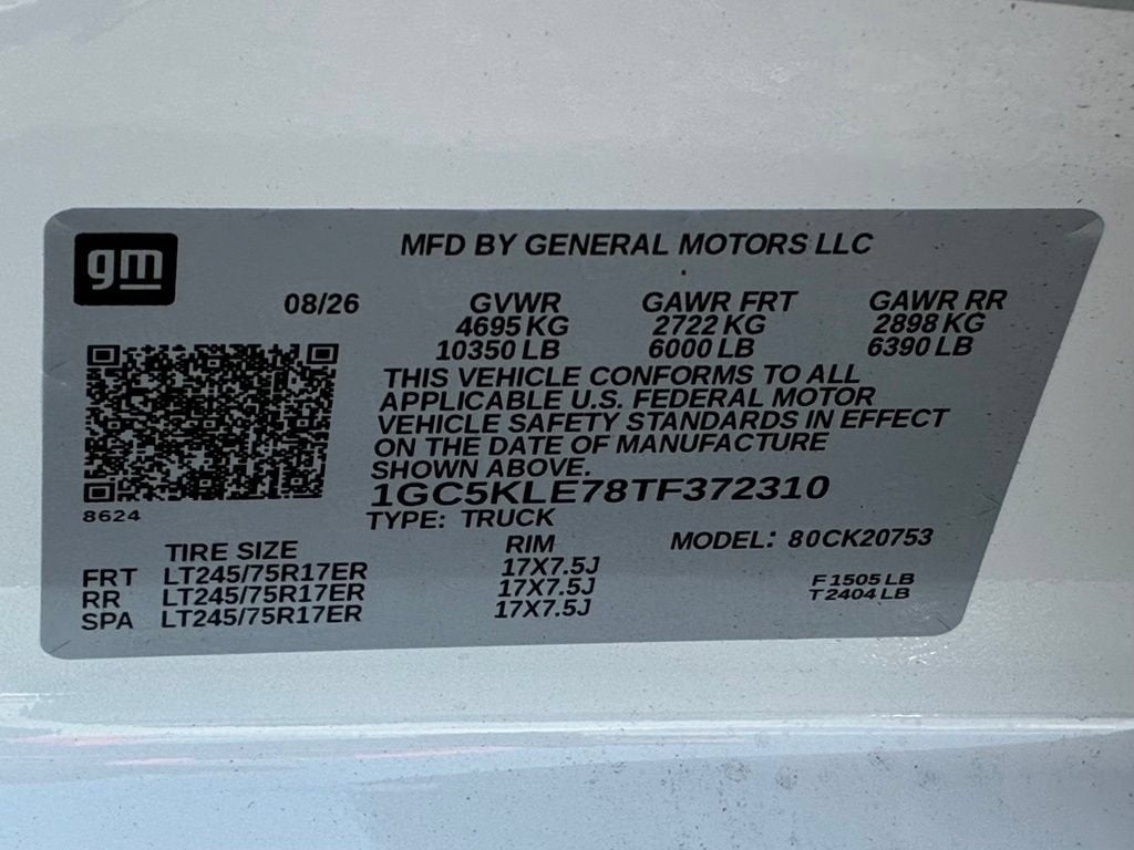 2026 Chevrolet Silverado 2500 HD WT