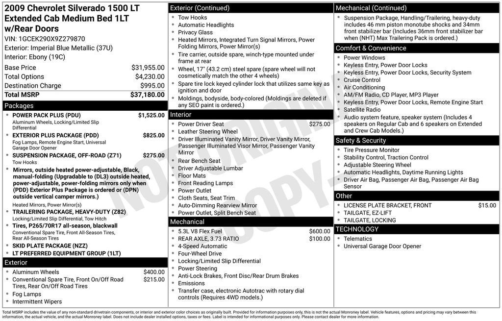 2009 Chevrolet Silverado 1500 LT