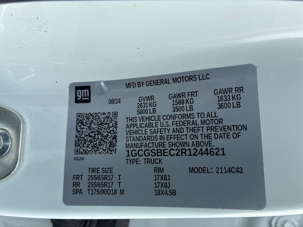 2024 Chevrolet Colorado WT