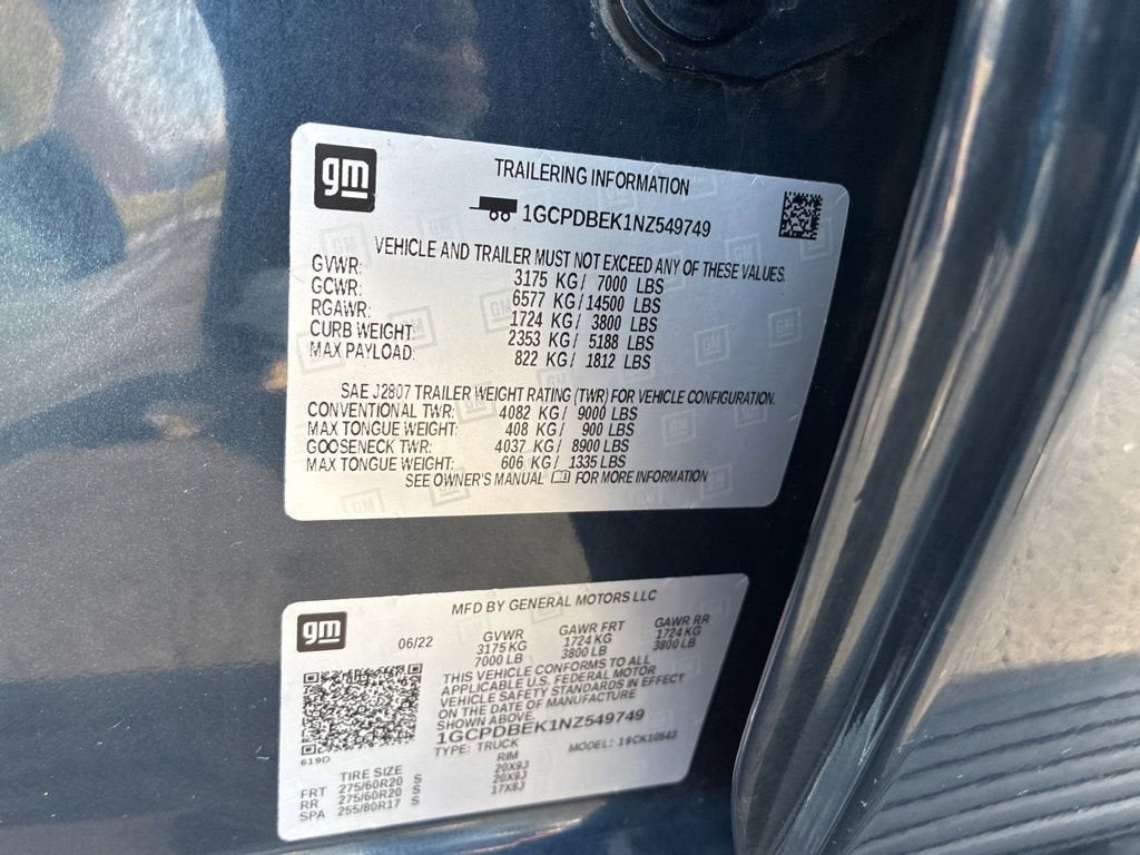 2022 Chevrolet Silverado 1500 Custom