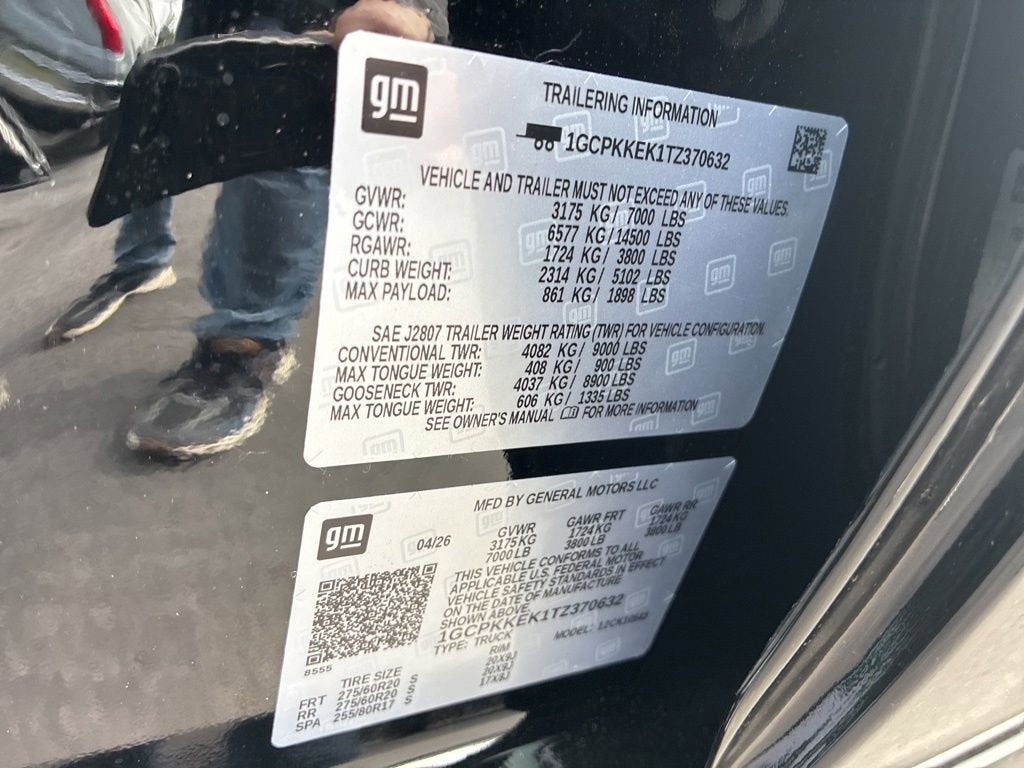 2026 Chevrolet Silverado 1500 LT (2FL)