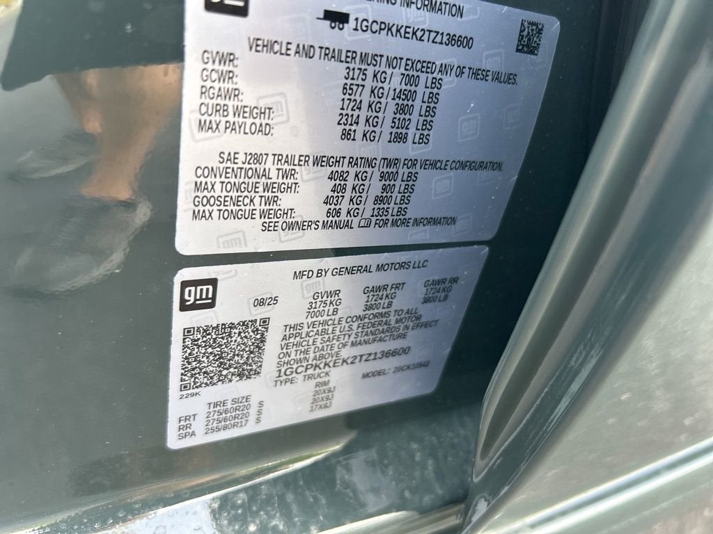 2026 Chevrolet Silverado 1500 LT (2FL)