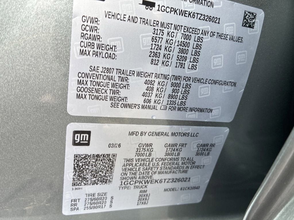 2026 Chevrolet Silverado 1500 RST