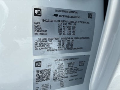 2026 Chevrolet Silverado 1500 RST