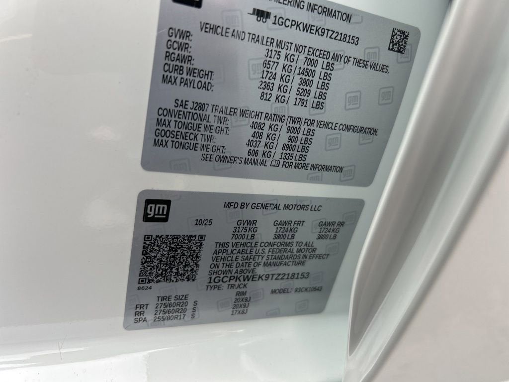 2026 Chevrolet Silverado 1500 RST