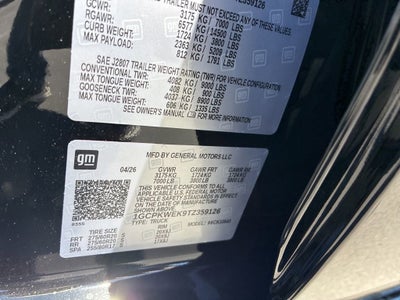 2026 Chevrolet Silverado 1500 RST