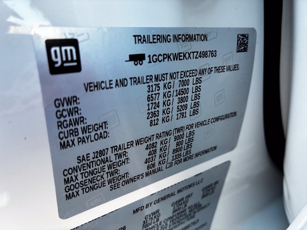2026 Chevrolet Silverado 1500 RST