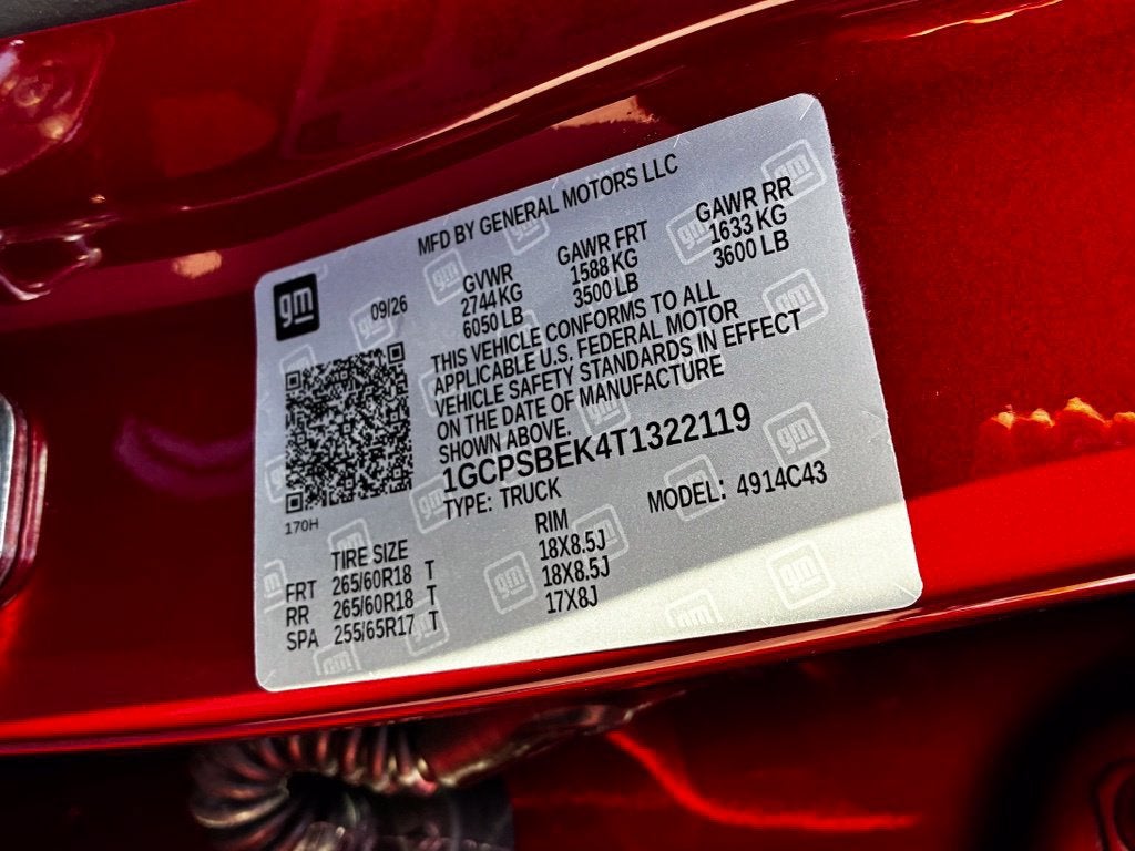2026 Chevrolet Colorado Work Truck - Photo 41