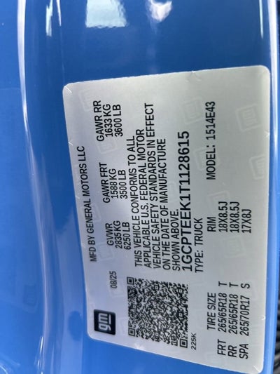 2026 Chevrolet Colorado Trail Boss