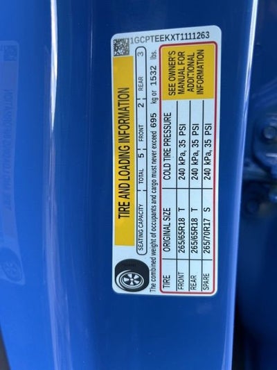 2026 Chevrolet Colorado Trail Boss