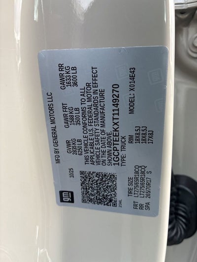 2026 Chevrolet Colorado Trail Boss