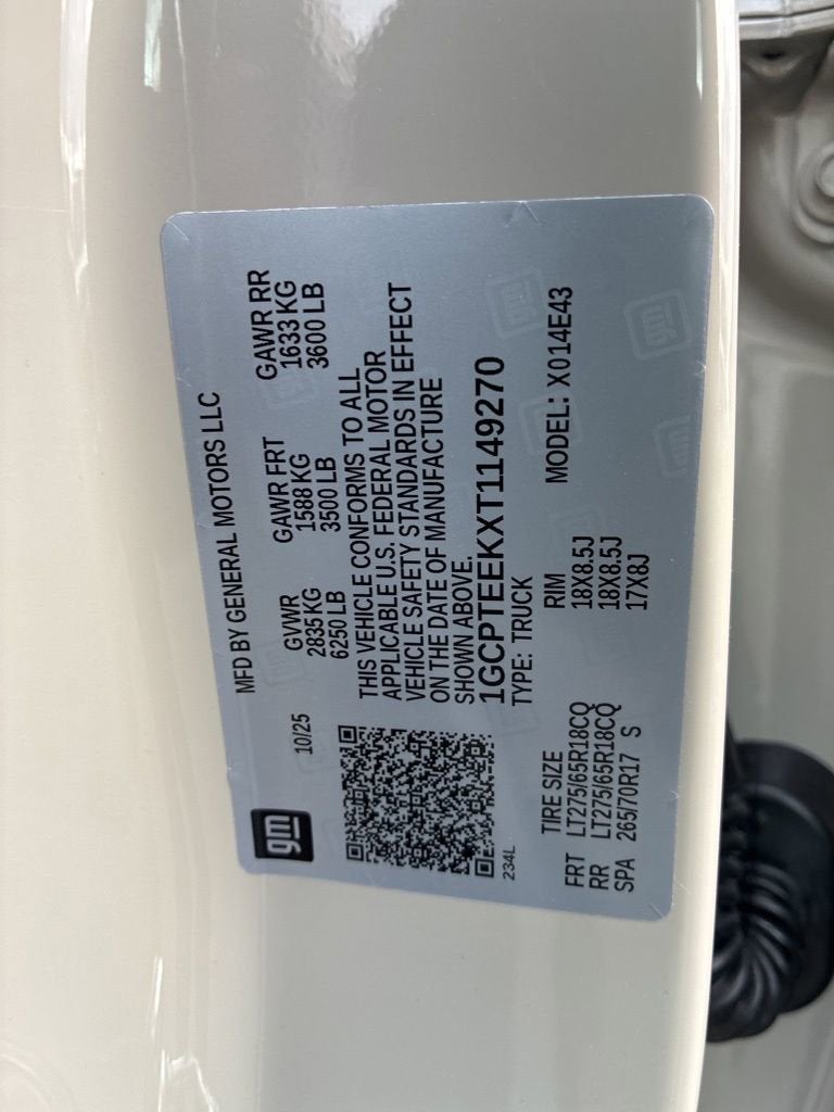 2026 Chevrolet Colorado Trail Boss