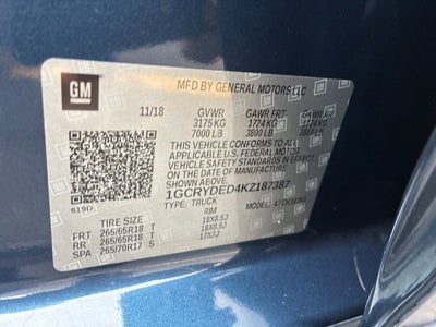 2019 Chevrolet Silverado 1500 LT