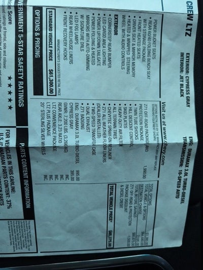 2025 Chevrolet Silverado 1500 LTZ