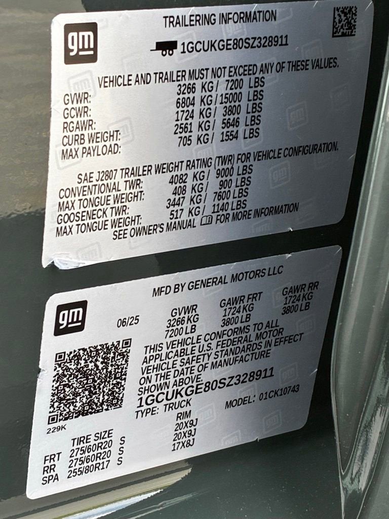 2025 Chevrolet Silverado 1500 LTZ
