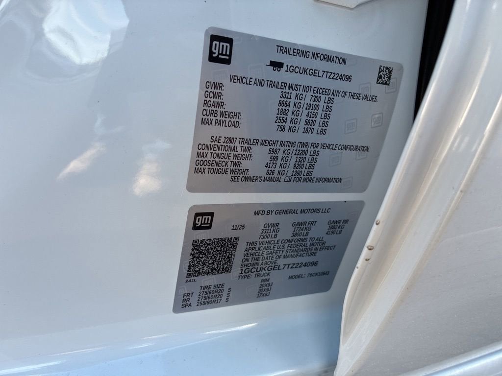 2026 Chevrolet Silverado 1500 LTZ