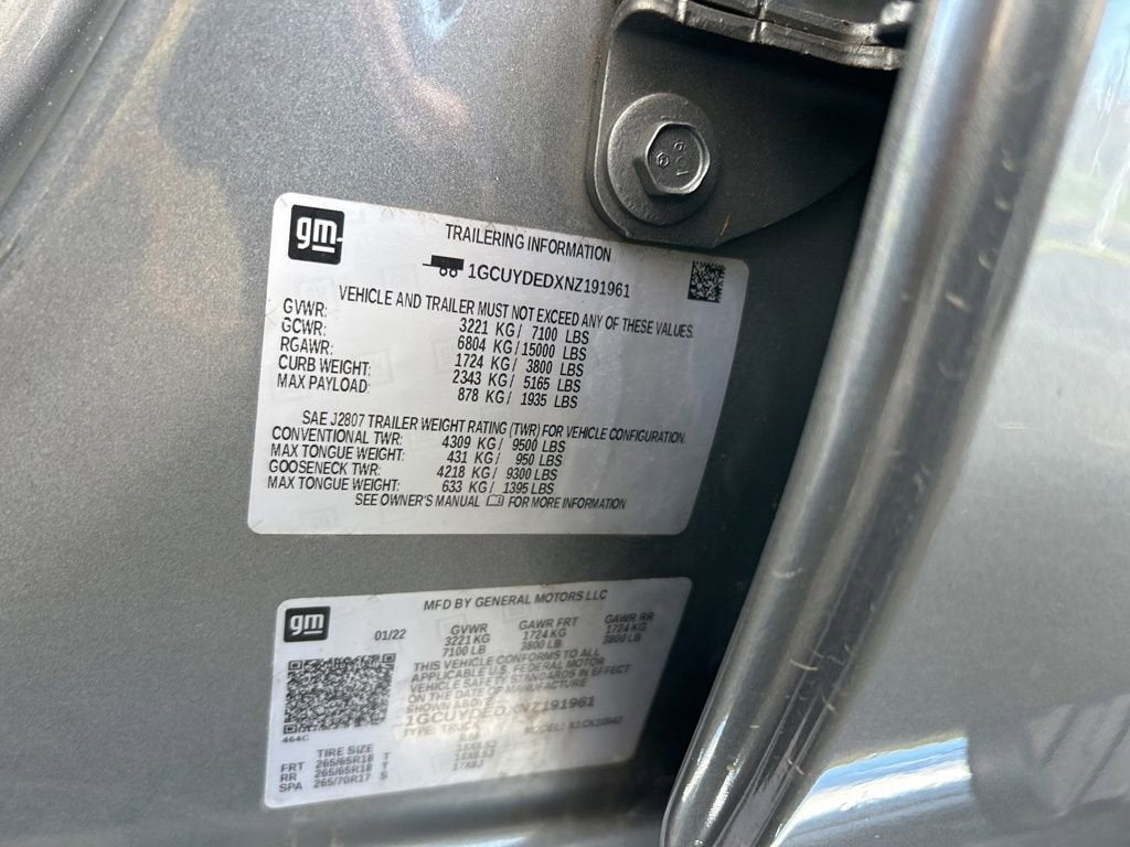 2022 Chevrolet Silverado 1500 LTD LT