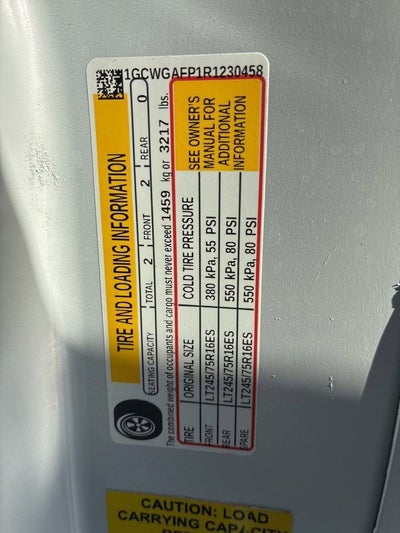 2024 Chevrolet Express Cargo 2500 WT