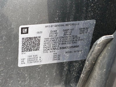 2021 GMC Acadia SLE