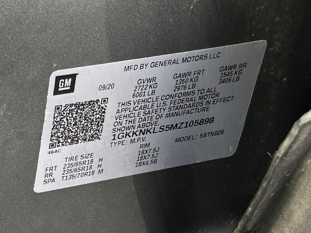 2021 GMC Acadia SLE