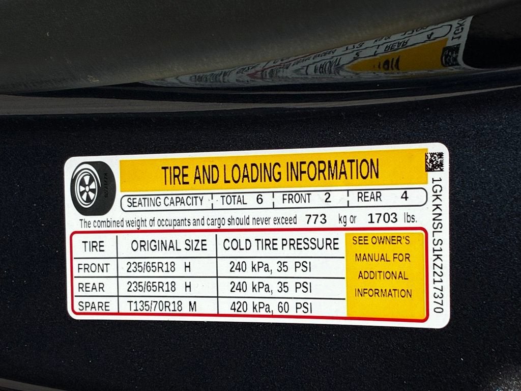 2019 GMC Acadia SLE