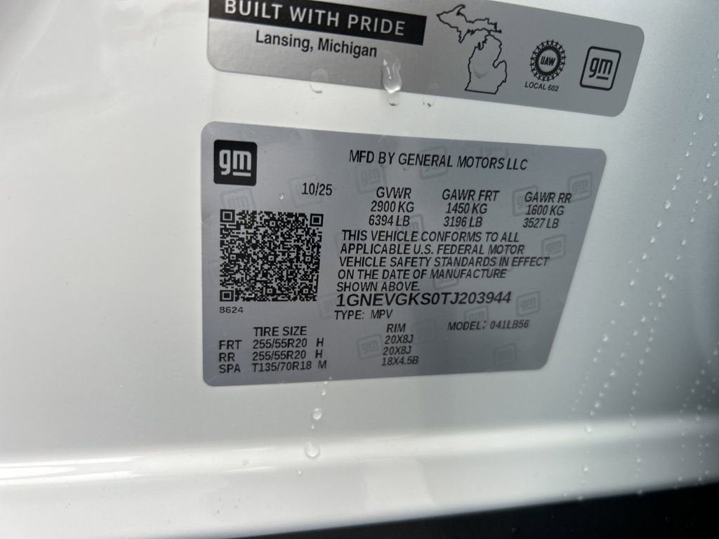 2026 Chevrolet Traverse LT