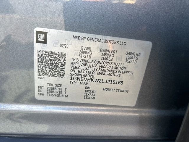 2020 Chevrolet Traverse LT Leather