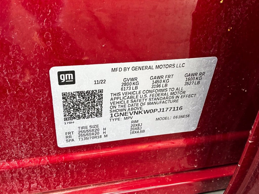 2023 Chevrolet Traverse High Country