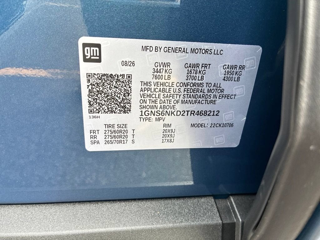 2026 Chevrolet Tahoe LT