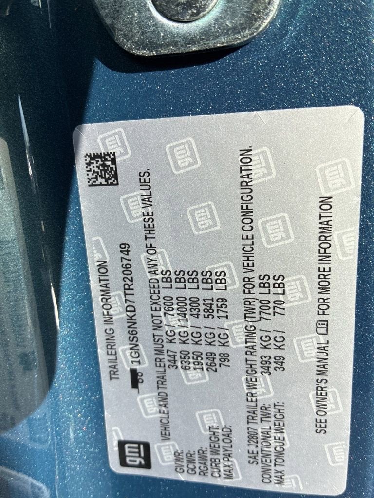 2026 Chevrolet Tahoe LT