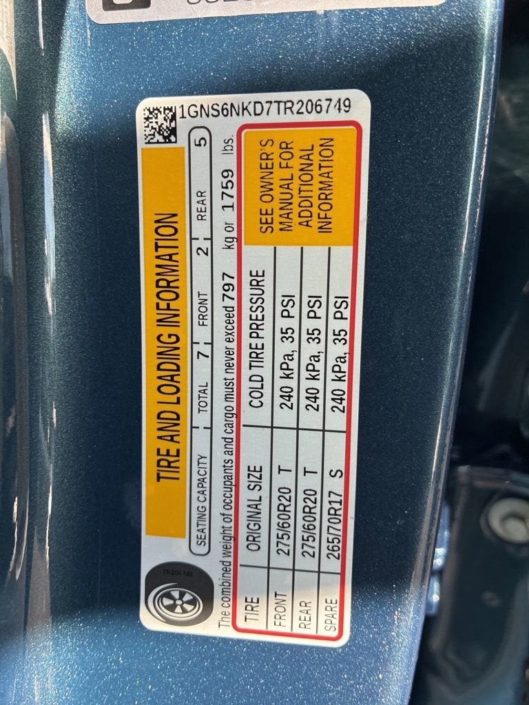 2026 Chevrolet Tahoe LT