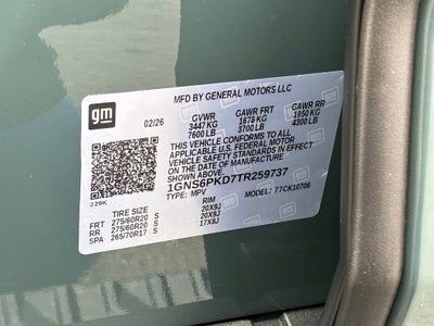 2026 Chevrolet Tahoe Z71