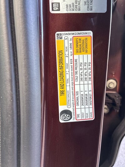 2022 Chevrolet Tahoe LT