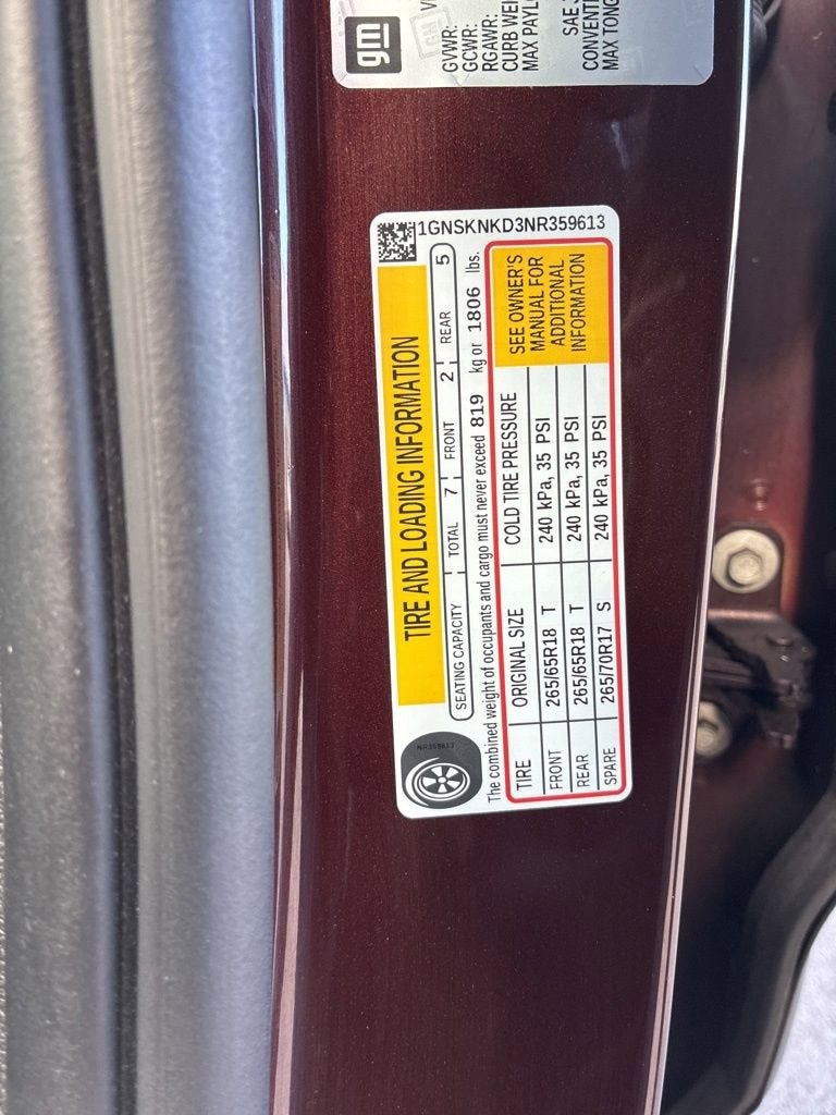 2022 Chevrolet Tahoe LT