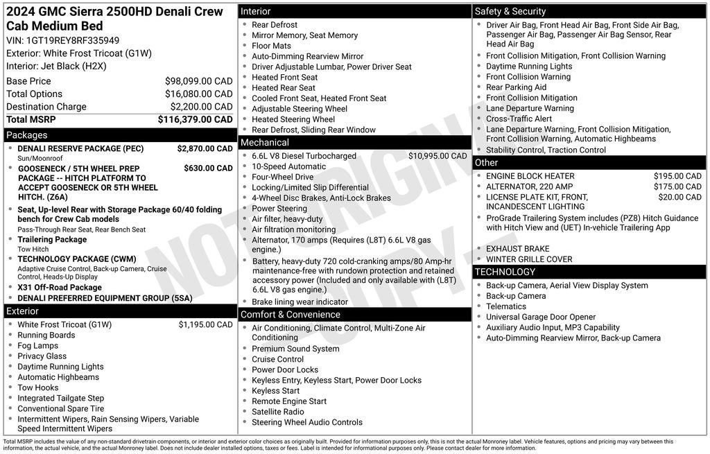 2024 GMC Sierra 2500 HD Denali